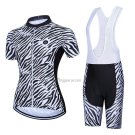 Steep Cycling Jersey Bib Short 2023 Women Short Sleeve Black White