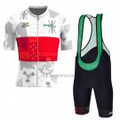 Tour de France Cycling Jersey Bib Short 2023 Men Short Sleeve Red White