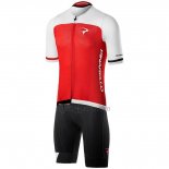 Pinarello Cycling Jersey Bib Short 2020 Men Short Sleeve Red White