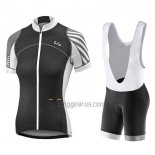 Liv Pro Cycling Jersey Bib Short 2017 Women Short Sleeve Black