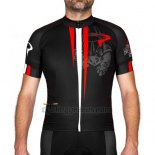 Pinarello Cycling Jersey Bib Short 2016 Men Short Sleeve Red and Black