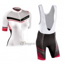 Northwave Cycling Jersey Bib Short 2017 Women Short Sleeve White