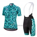 Specialized Cycling Jersey Bib Short 2018 Women Short Sleeve Green